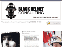 Tablet Screenshot of blackhelmetconsulting.com
